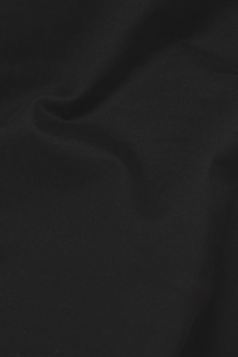 Muscle Fit Chino Shorts - Shorter Length in Black