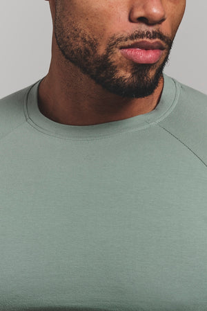 Muscle Fit T-Shirt in Sage