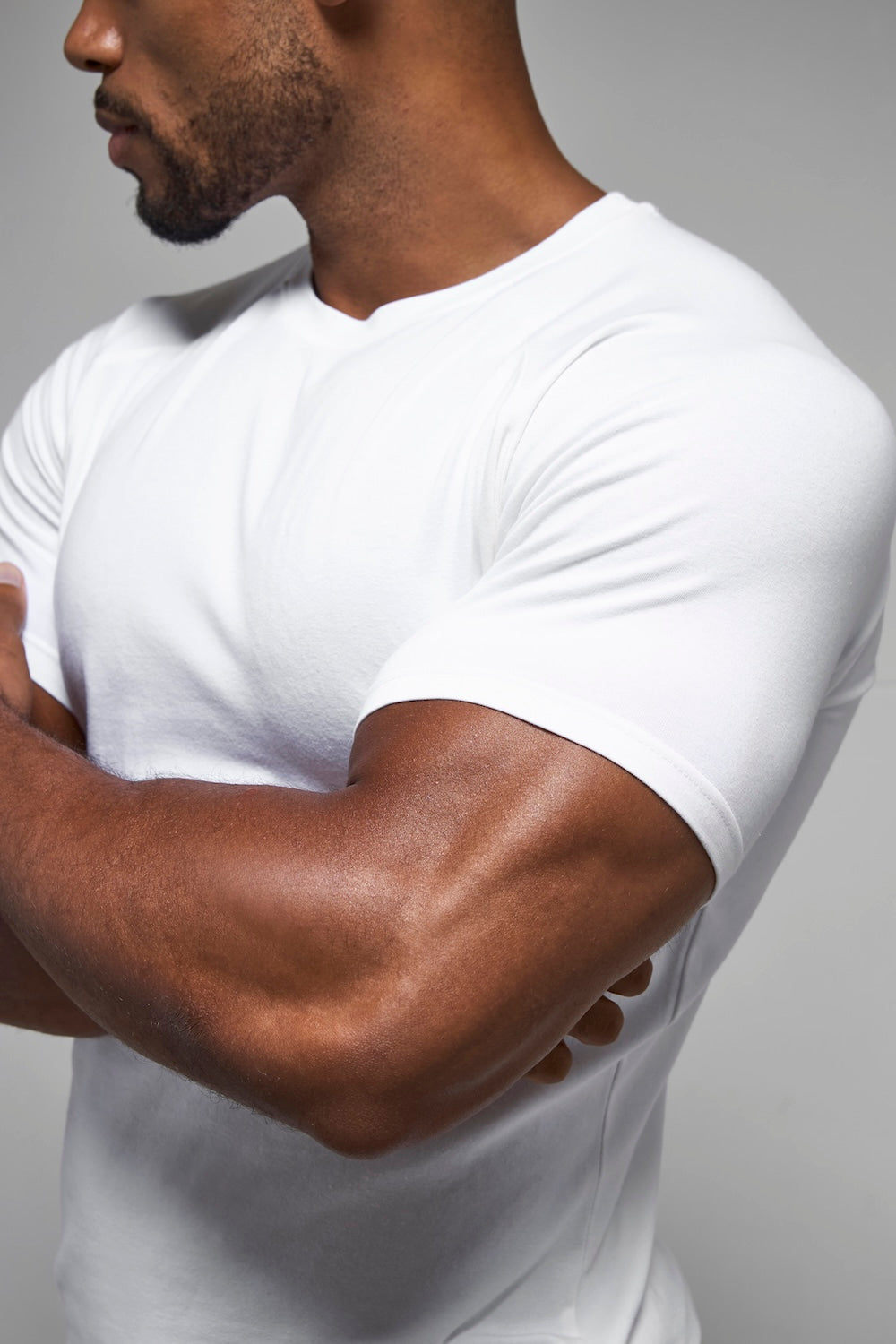 Muscle Fit T-Shirt in White