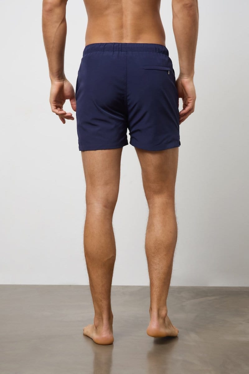 Plain Swim Short in Navy - TAILORED ATHLETE - ROW