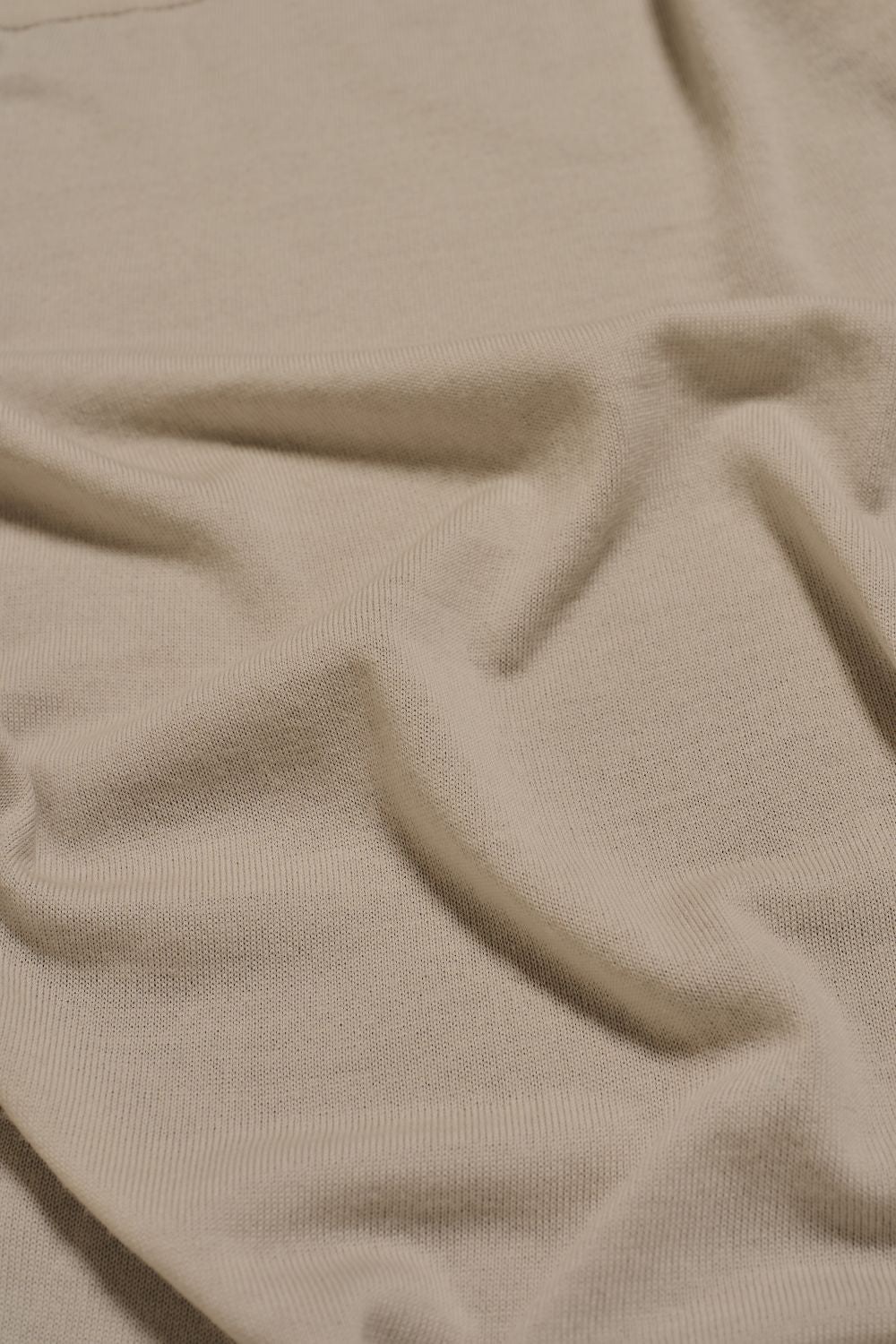 Extra Fine Merino Wool Knitted Zip Through in Alabaster