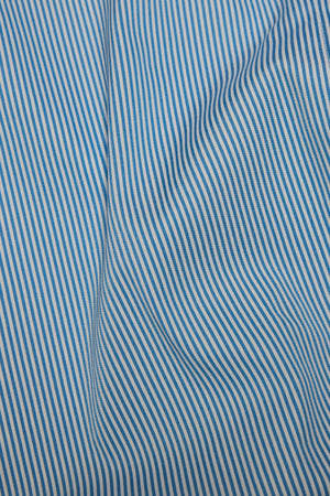 Performance Business Shirt in Blue/White Bengal Stripe