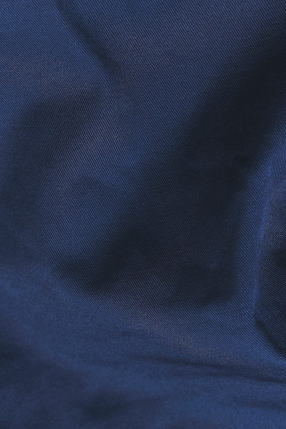 Smart Pleated Cotton Side Adjust Shorts in Navy