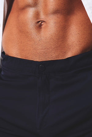 Quick Dry Hybrid Swim Shorts in Navy