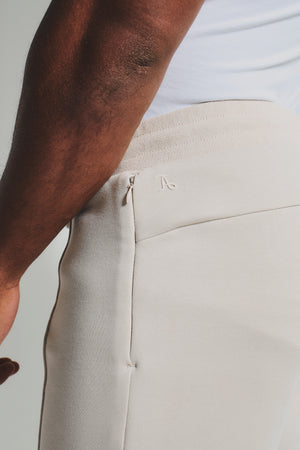 Luxe Sweat Shorts in Chalk