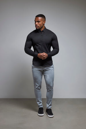 Muscle Fit Signature Shirt 2.0 in Black