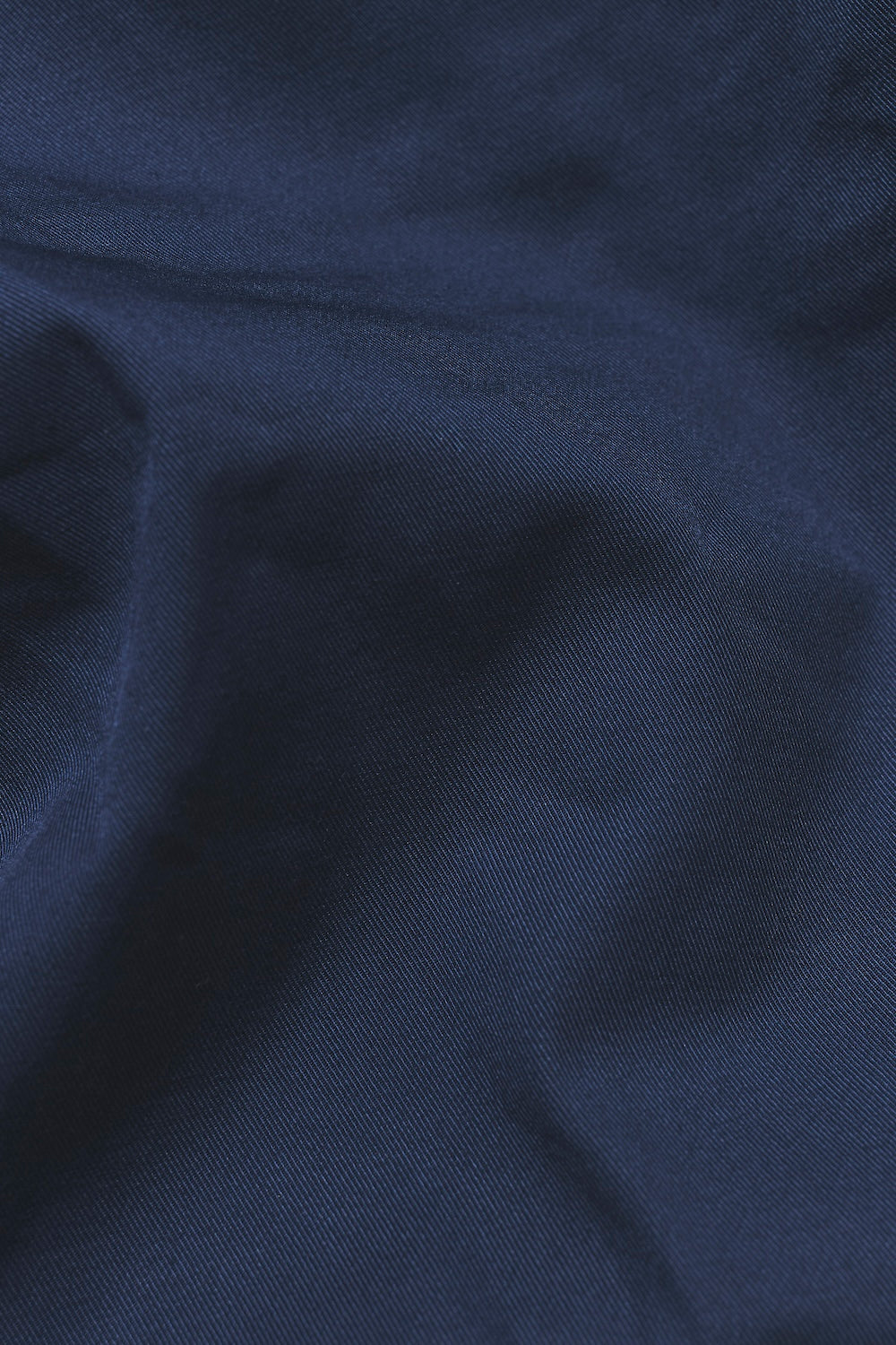 Smart Pleated Cotton Side Adjust Trouser in Navy