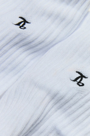 3 Pack Sports Socks in White