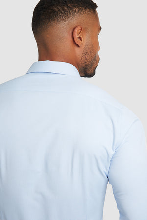 Herringbone Textured Shirt - TAILORED ATHLETE - ROW