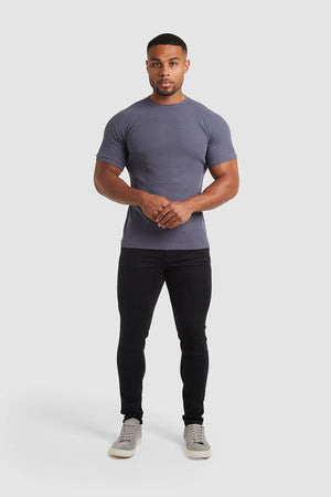 Waffle T-Shirt in Graphite - TAILORED ATHLETE - ROW