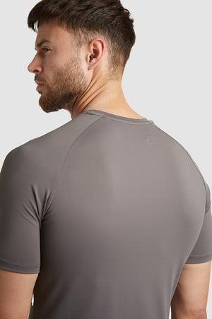 Performance Stretch T-Shirt in Tarmac - TAILORED ATHLETE - ROW