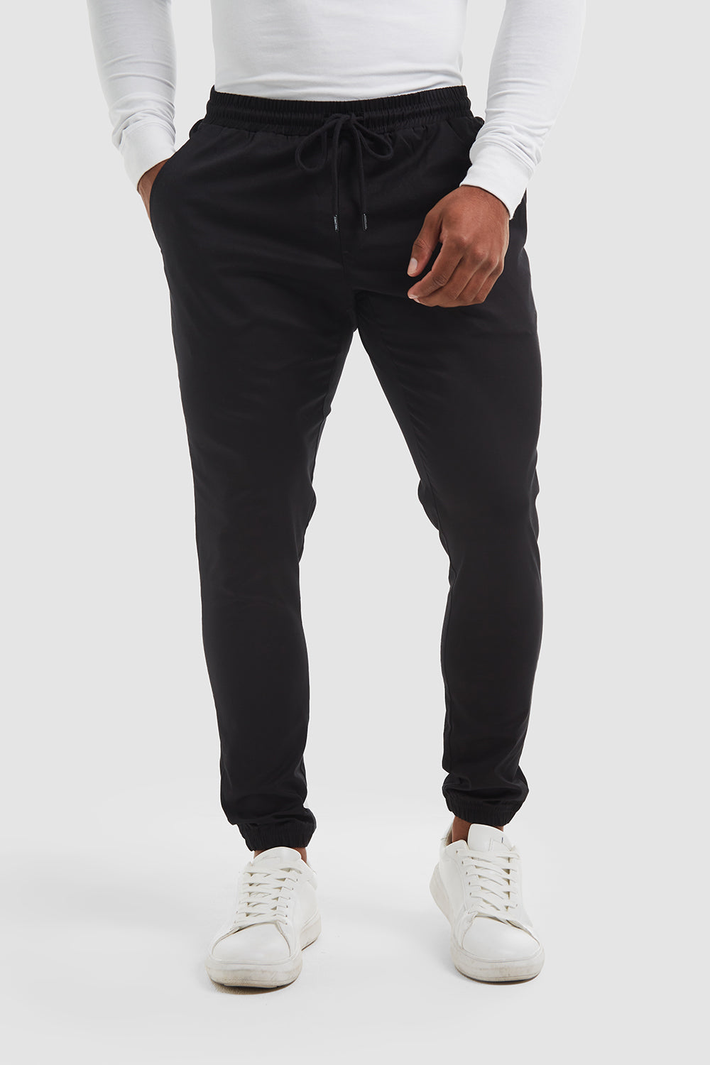 Muscle Fit Trousers - TAILORED ATHLETE - ROW