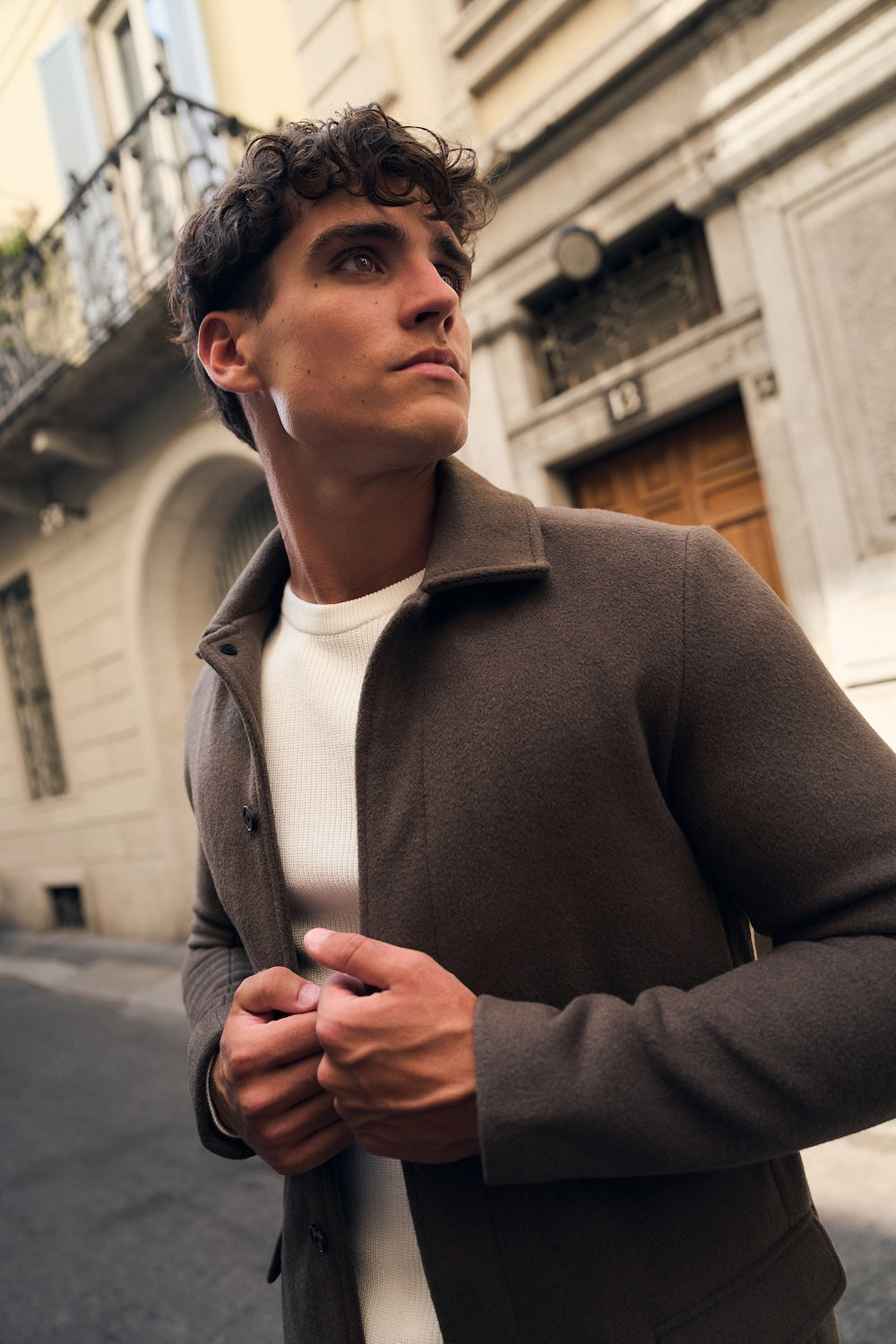 Car Coat in Mocha