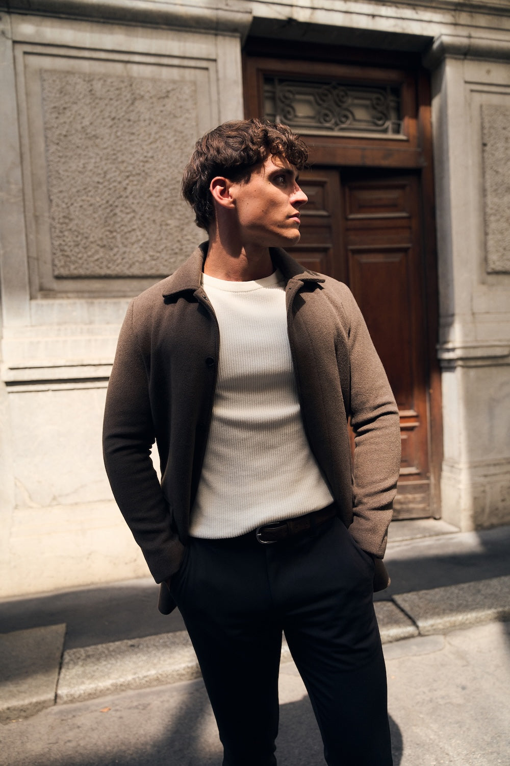 Car Coat in Mocha