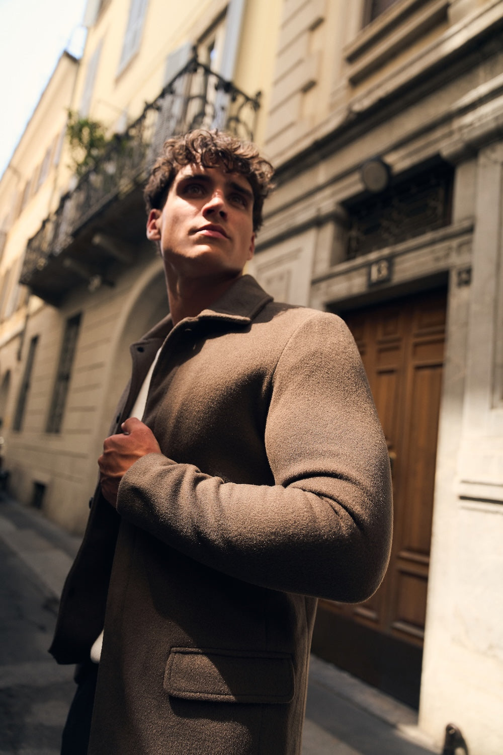Car Coat in Mocha