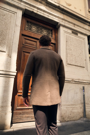 Car Coat in Mocha