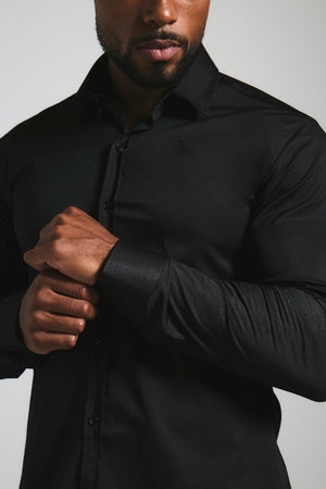 Muscle Fit Signature Shirt 2.0 in Black