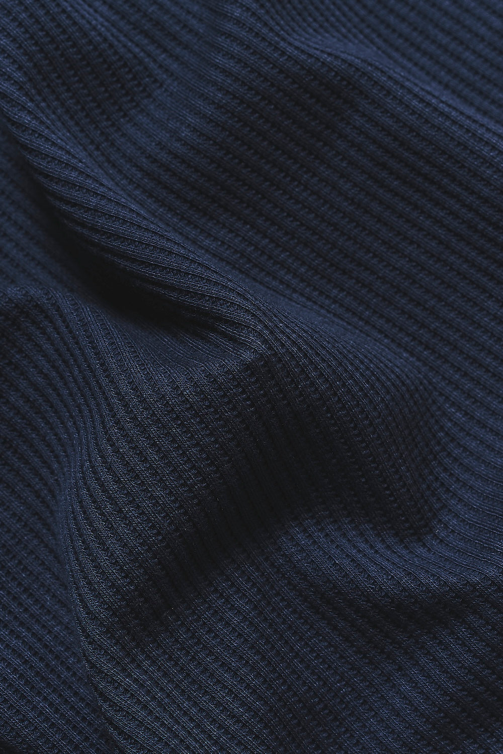 Textured Colour Blocked T-Shirt in Navy and White