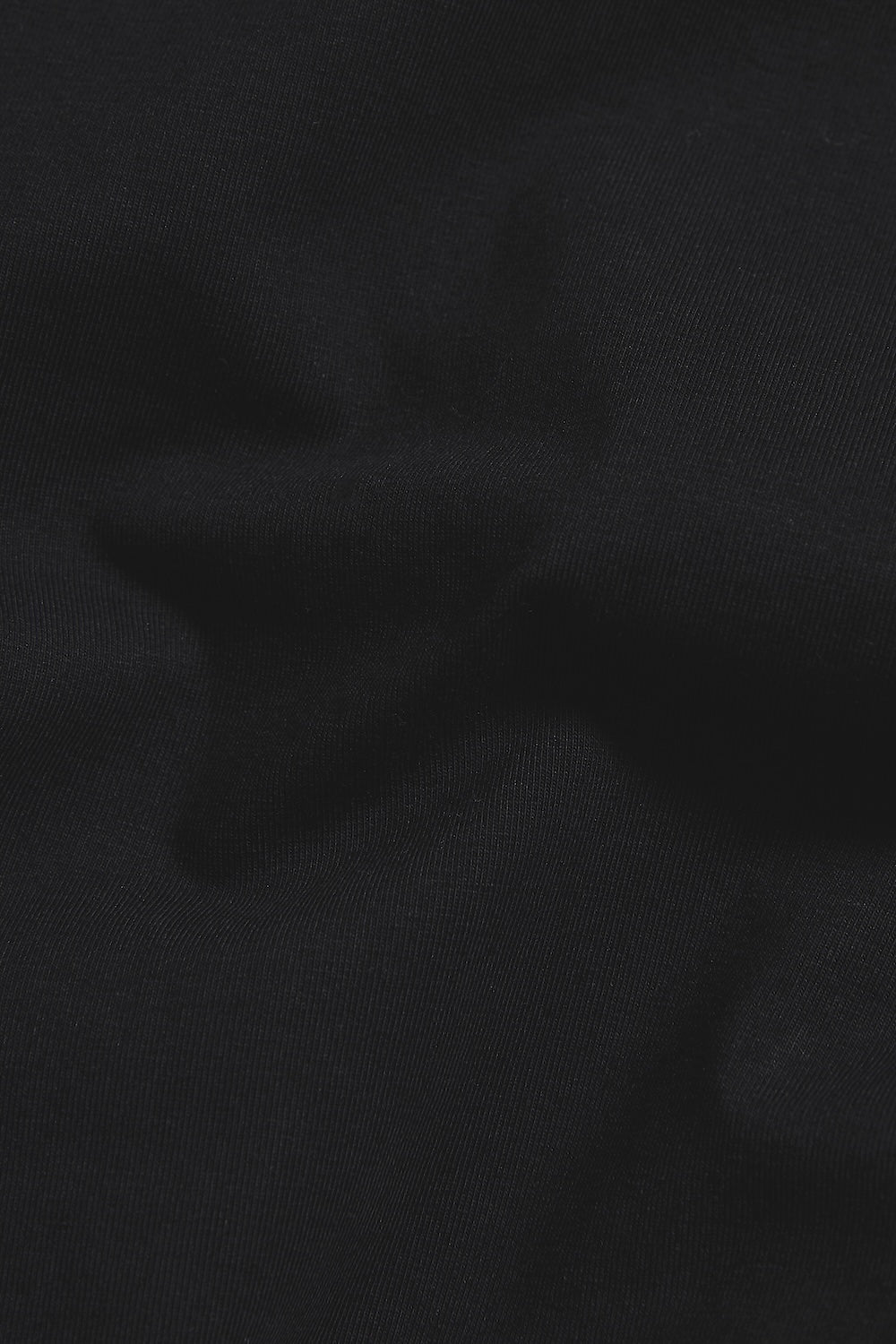 Tipped T-Shirt in Black