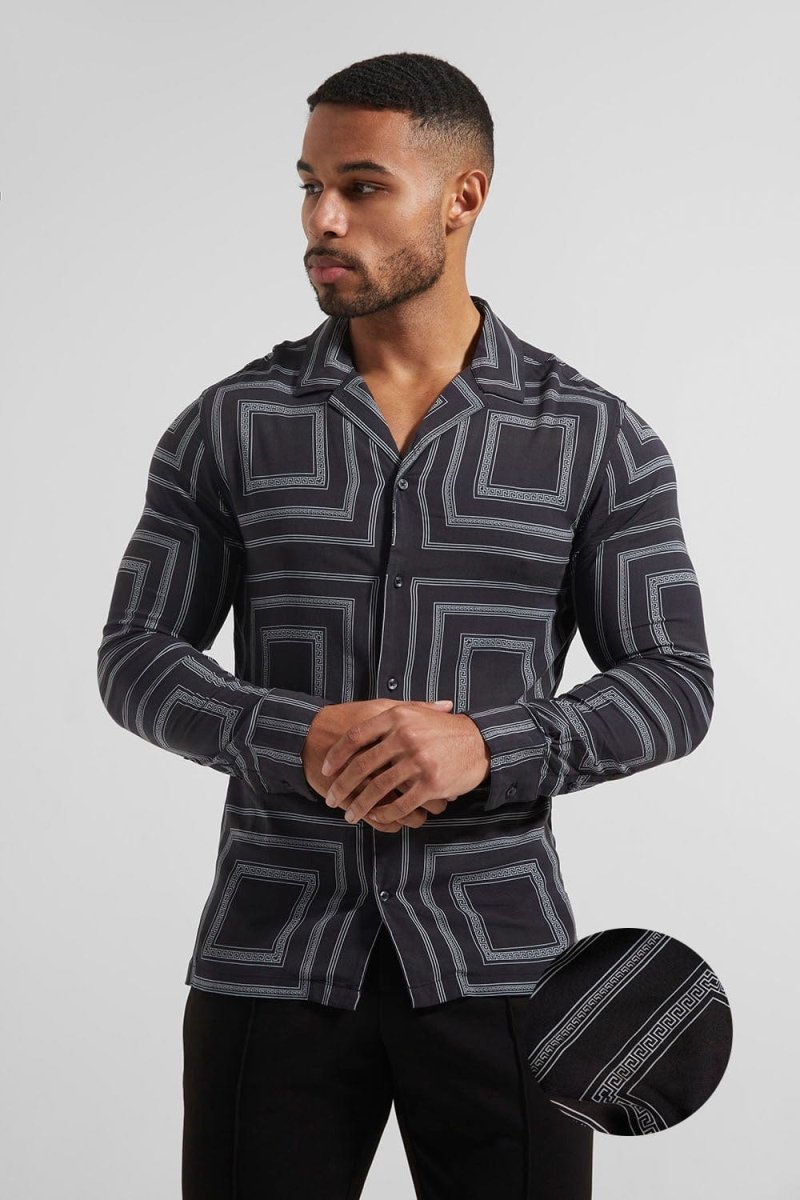 Athena Printed Shirt - TAILORED ATHLETE - ROW
