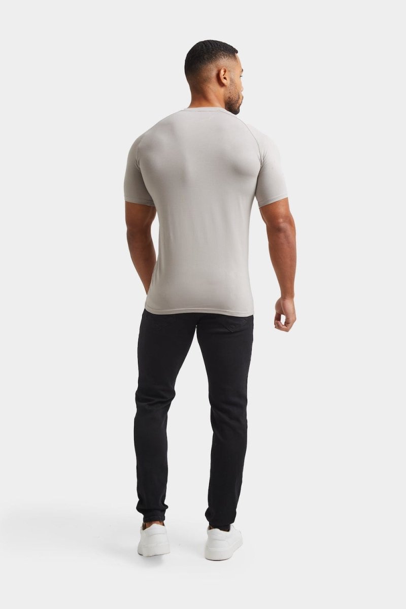 Premium Muscle Fit T-Shirt in Concrete Grey - TAILORED ATHLETE - ROW