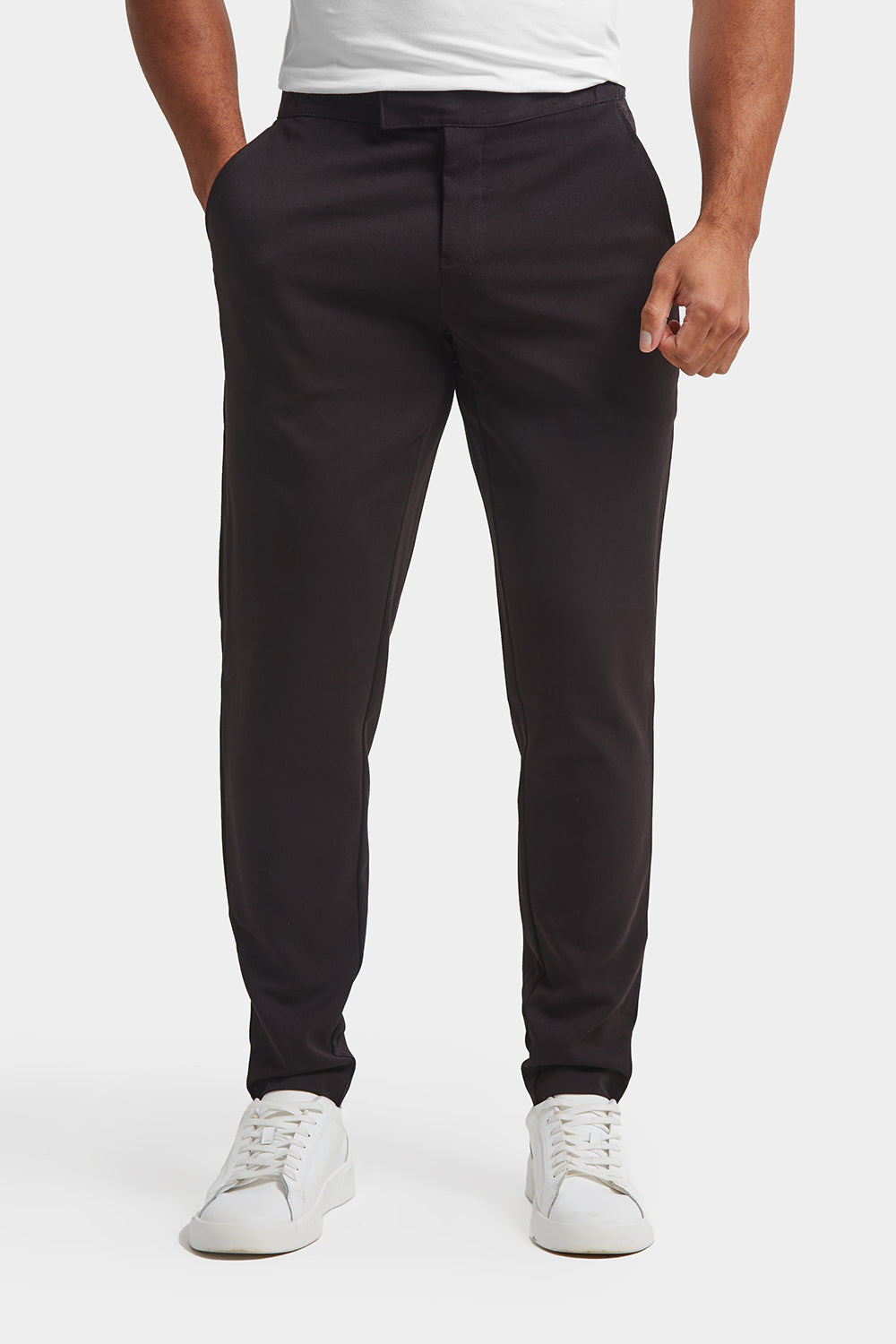 Muscle Fit Trousers - TAILORED ATHLETE - ROW