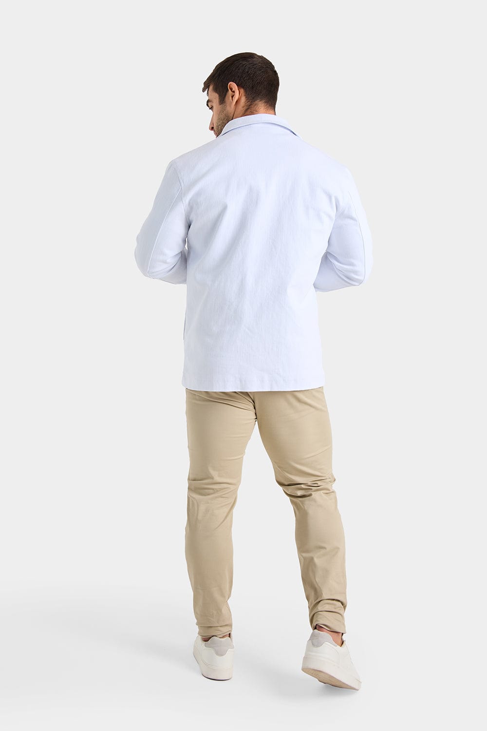 Summer Jacket in White - TAILORED ATHLETE - ROW