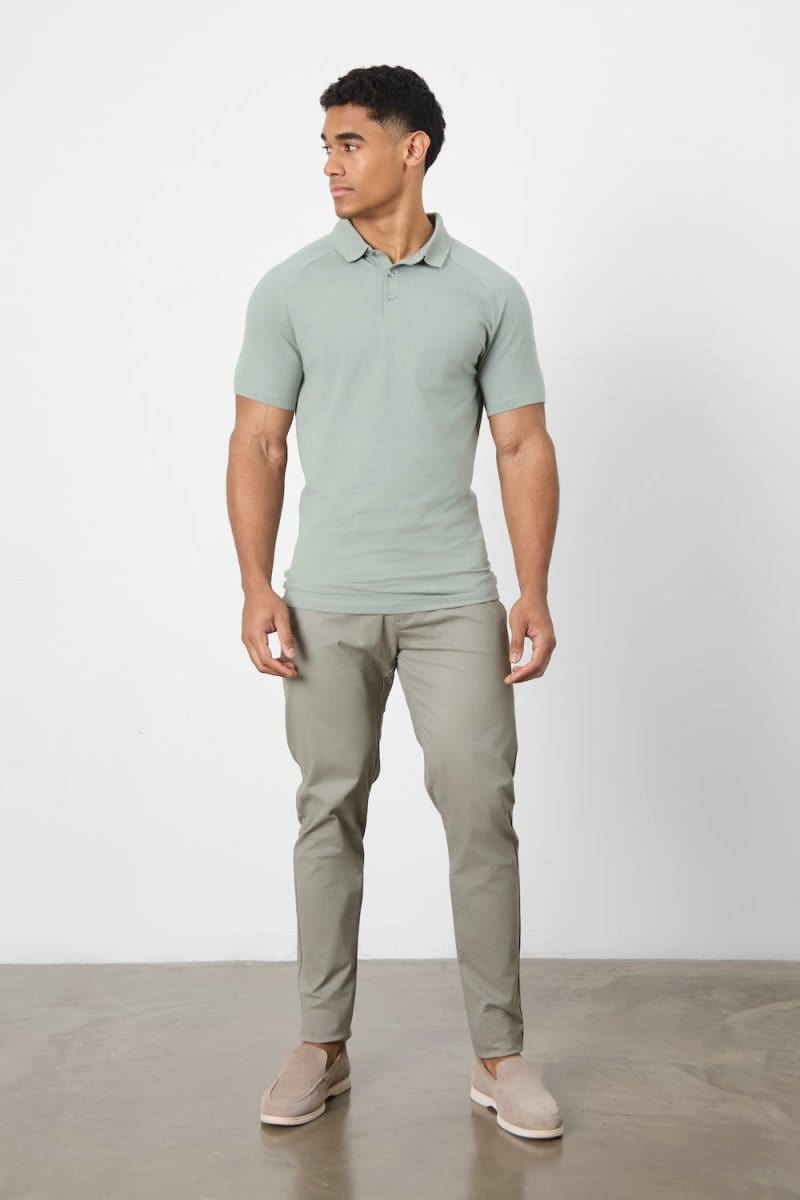 Muscle Fit Seasonal Polo Shirt 5-Pack - TAILORED ATHLETE - ROW