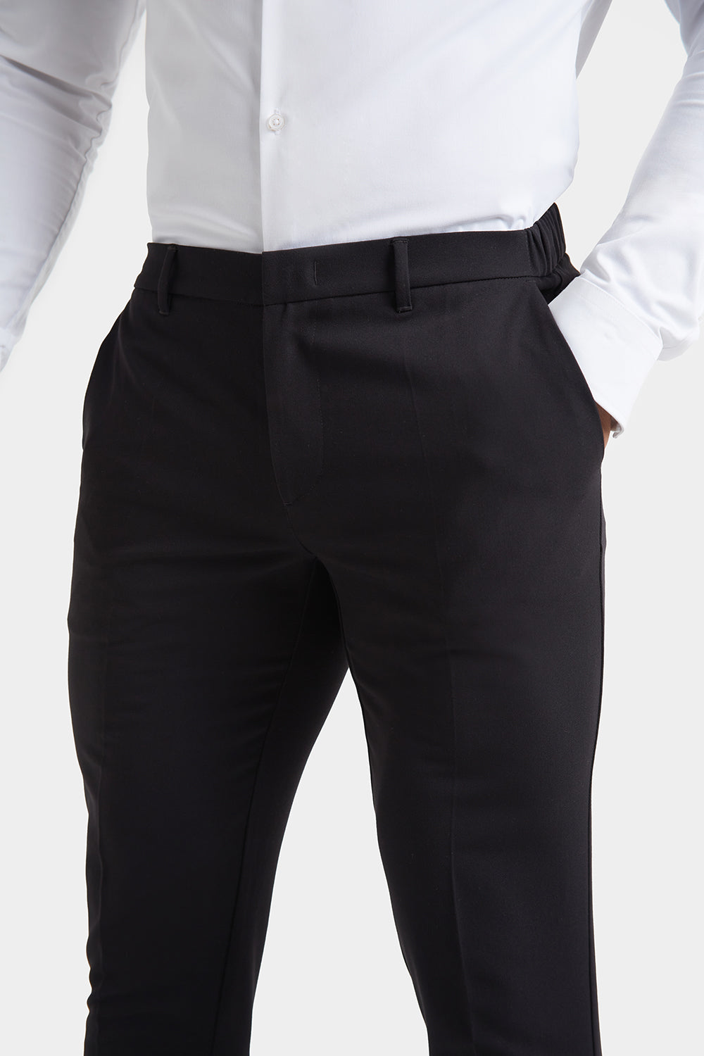 Muscle Fit Trousers & Chinos - TAILORED ATHLETE - ROW