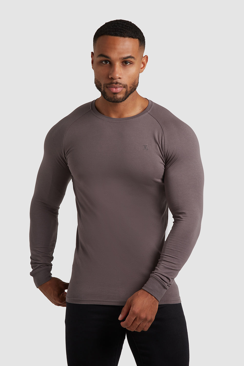 Muscle Fit T-Shirt in Mole - TAILORED ATHLETE - ROW