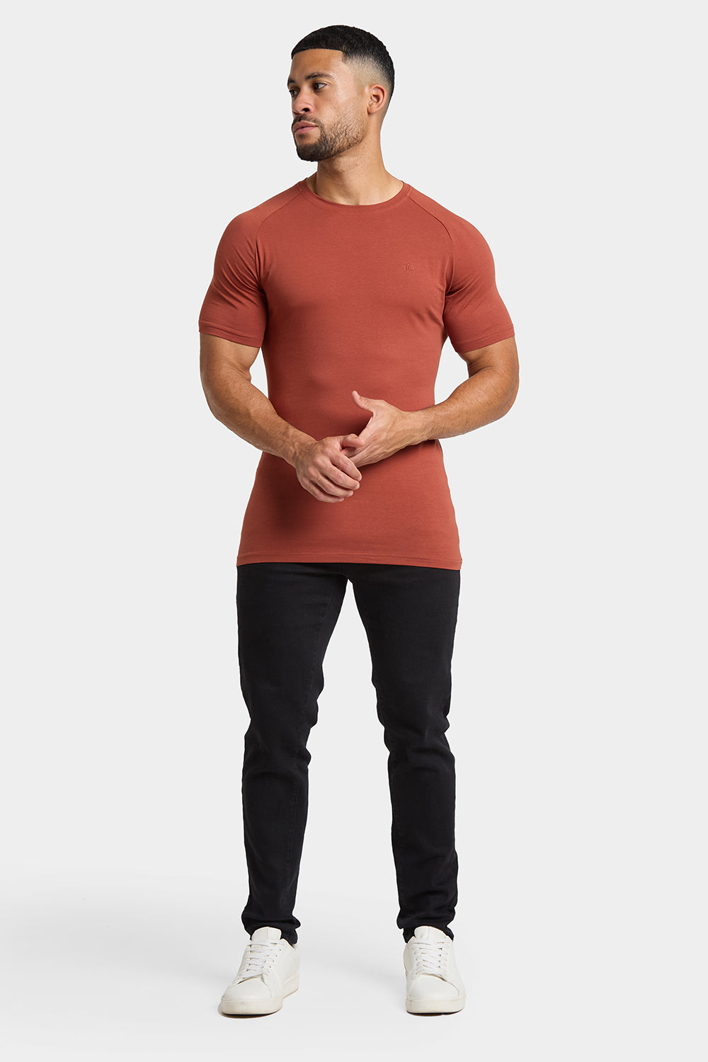 Premium Muscle Fit T-Shirt in Copper - TAILORED ATHLETE - ROW