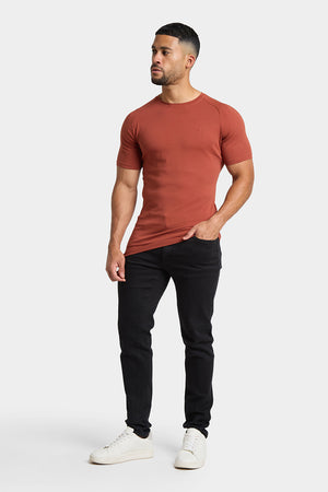 Premium Muscle Fit T-Shirt in Copper - TAILORED ATHLETE - ROW