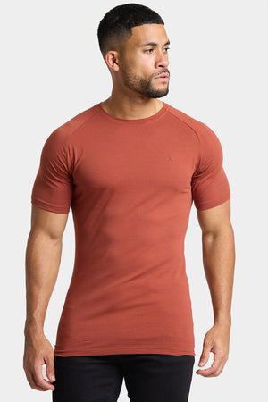 Premium Muscle Fit T-Shirt in Copper - TAILORED ATHLETE - ROW