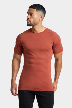 Premium Muscle Fit T-Shirt in Copper - TAILORED ATHLETE - ROW