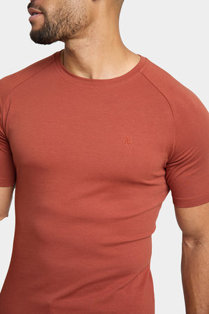 Premium Muscle Fit T-Shirt in Copper - TAILORED ATHLETE - ROW