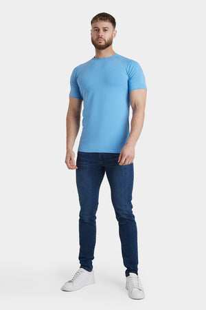Muscle Fit T-Shirt in Cornflower - TAILORED ATHLETE - ROW