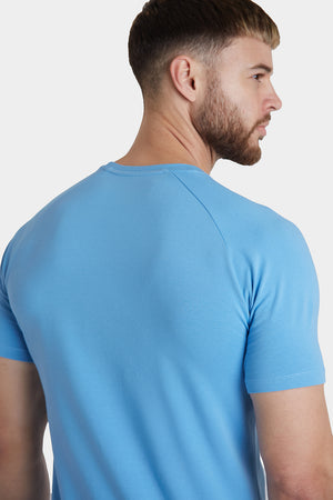 Premium Muscle Fit T-Shirt in Cornflower - TAILORED ATHLETE - ROW