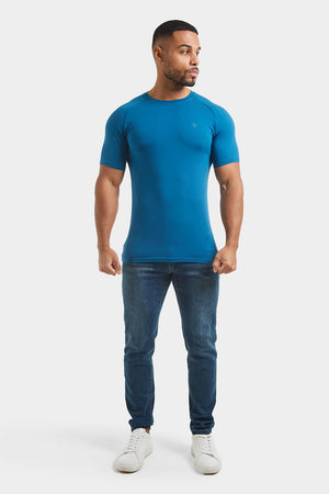 Muscle Fit T-Shirt in Teal - TAILORED ATHLETE - ROW