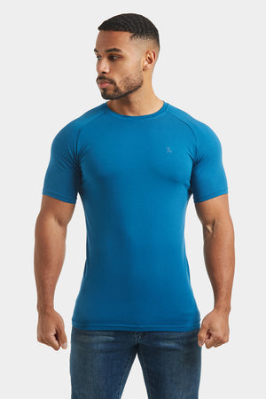 Muscle Fit T-Shirt in Teal - TAILORED ATHLETE - ROW