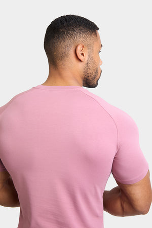 Premium Muscle Fit T-Shirt in Wood Rose - TAILORED ATHLETE - ROW