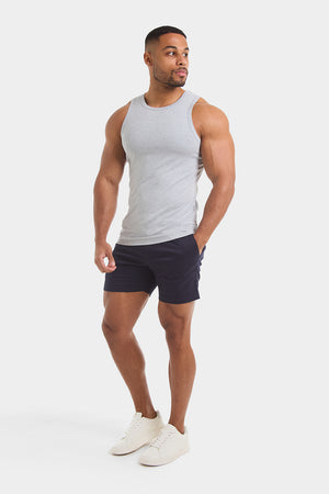 Muscle Fit Vest in Grey Marl - TAILORED ATHLETE - ROW