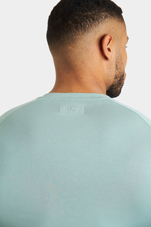 Everyday Henley T-Shirt in Sage - TAILORED ATHLETE - ROW