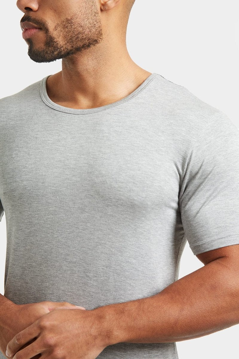 Fashion Fit T-Shirt in Grey Marl - TAILORED ATHLETE - ROW