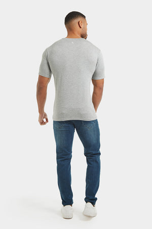 Fashion Fit T-Shirt in Grey Marl - TAILORED ATHLETE - ROW