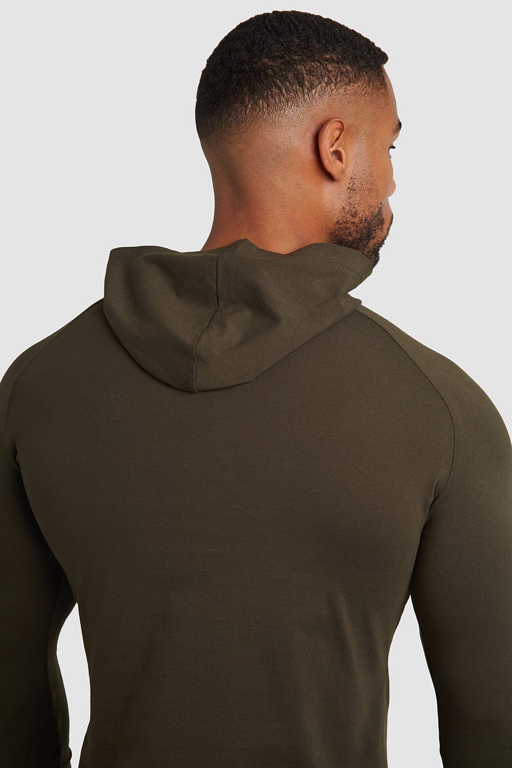 Hooded Top in Dark Olive - TAILORED ATHLETE - ROW