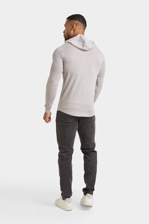 Hooded Top in Concrete Grey - TAILORED ATHLETE - ROW