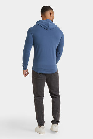 Hooded Top in Dark Teal - TAILORED ATHLETE - ROW