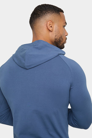 Hooded Top in Dark Teal - TAILORED ATHLETE - ROW