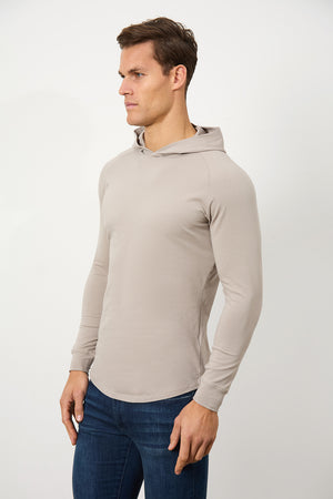 Hooded Top in Mink - TAILORED ATHLETE - ROW