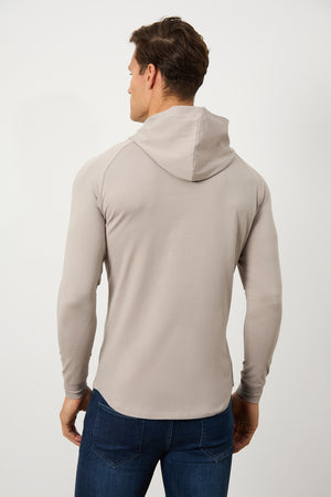 Hooded Top in Mink - TAILORED ATHLETE - ROW